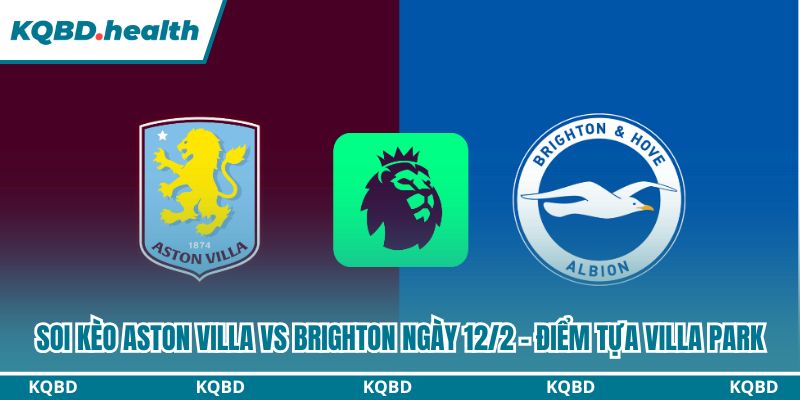 Dự đoán Aston Villa Vs Brighton Ngày 12/2 - Điểm Tựa Villa Park 3 Soi kèo Aston Villa vs Brighton