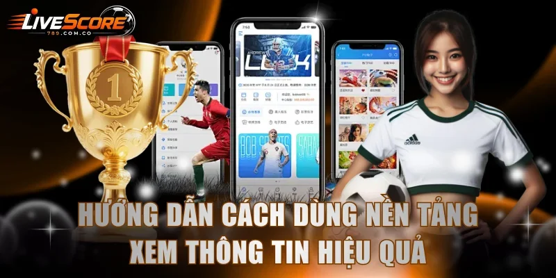 Hướng dẫn cách dùng nền tảng xem thông tin hiệu quả